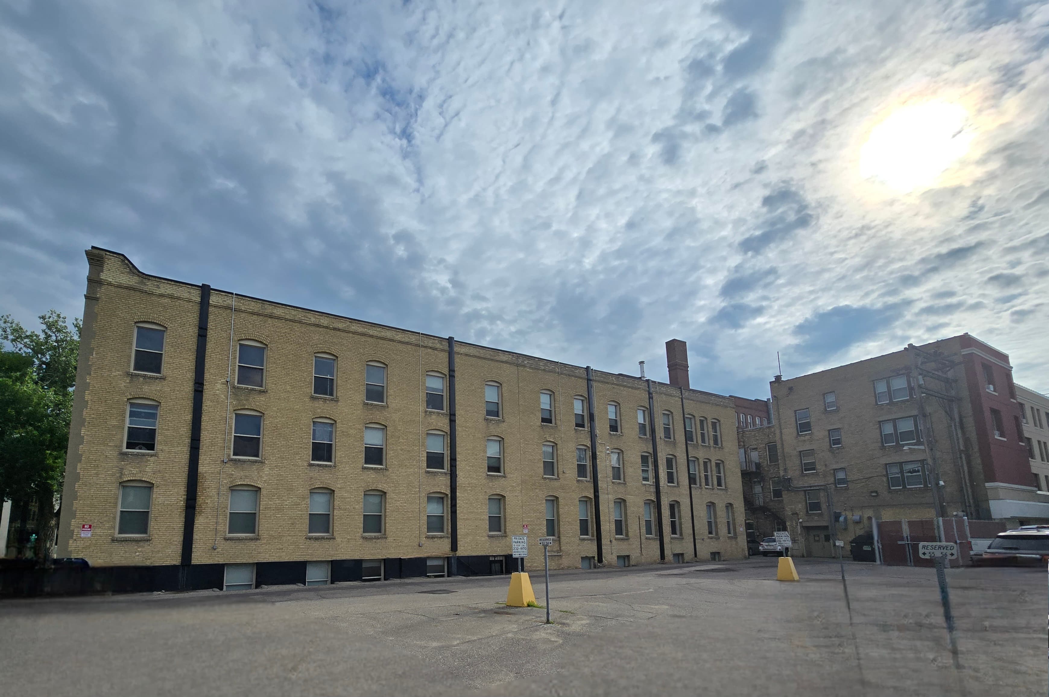 Brick Warehouse Building